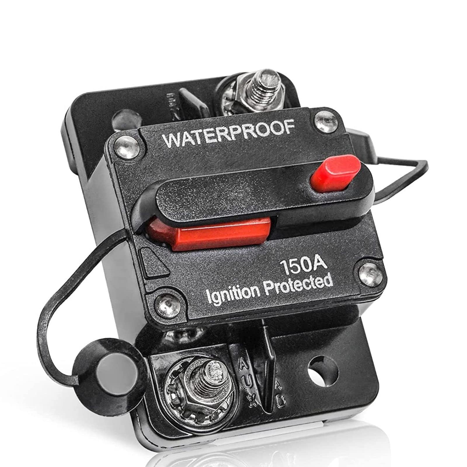 RED WOLF 150A Schutzschalter mit Manueller Reset kfz Automatik Sicherungshalter für Auto Boot Marine LKW PKW Audio Sicherungsautomat DC 12-48V Circuit Breaker Angebot bei HelloDeals