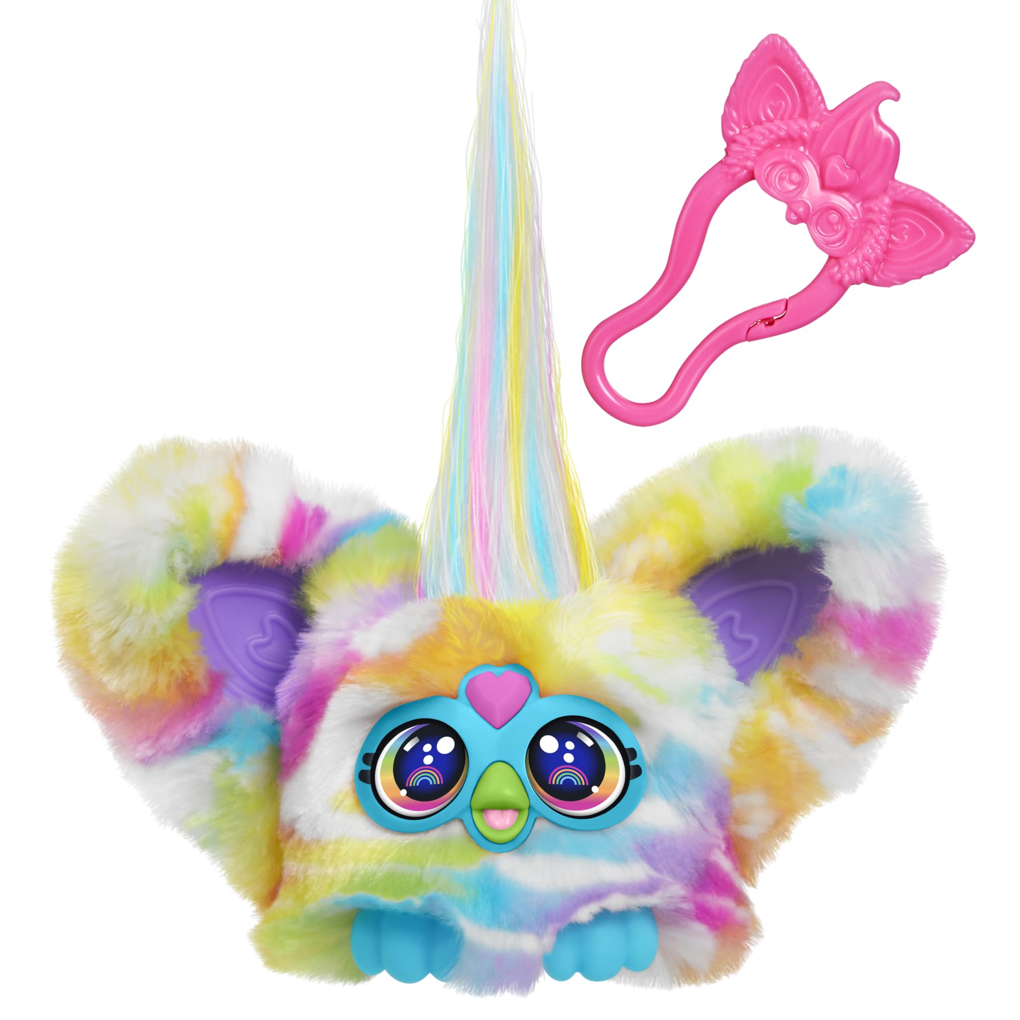 Furby Furblets Zee-Bah Zebra-Minispielzeug aus Plüsch, Regenbogen Angebot bei HelloDeals