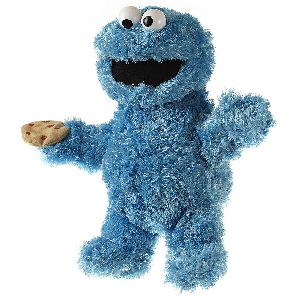 Living Puppets S703 Krümelmonster Sesame Street Handpuppe, Blau Angebot bei HelloDeals