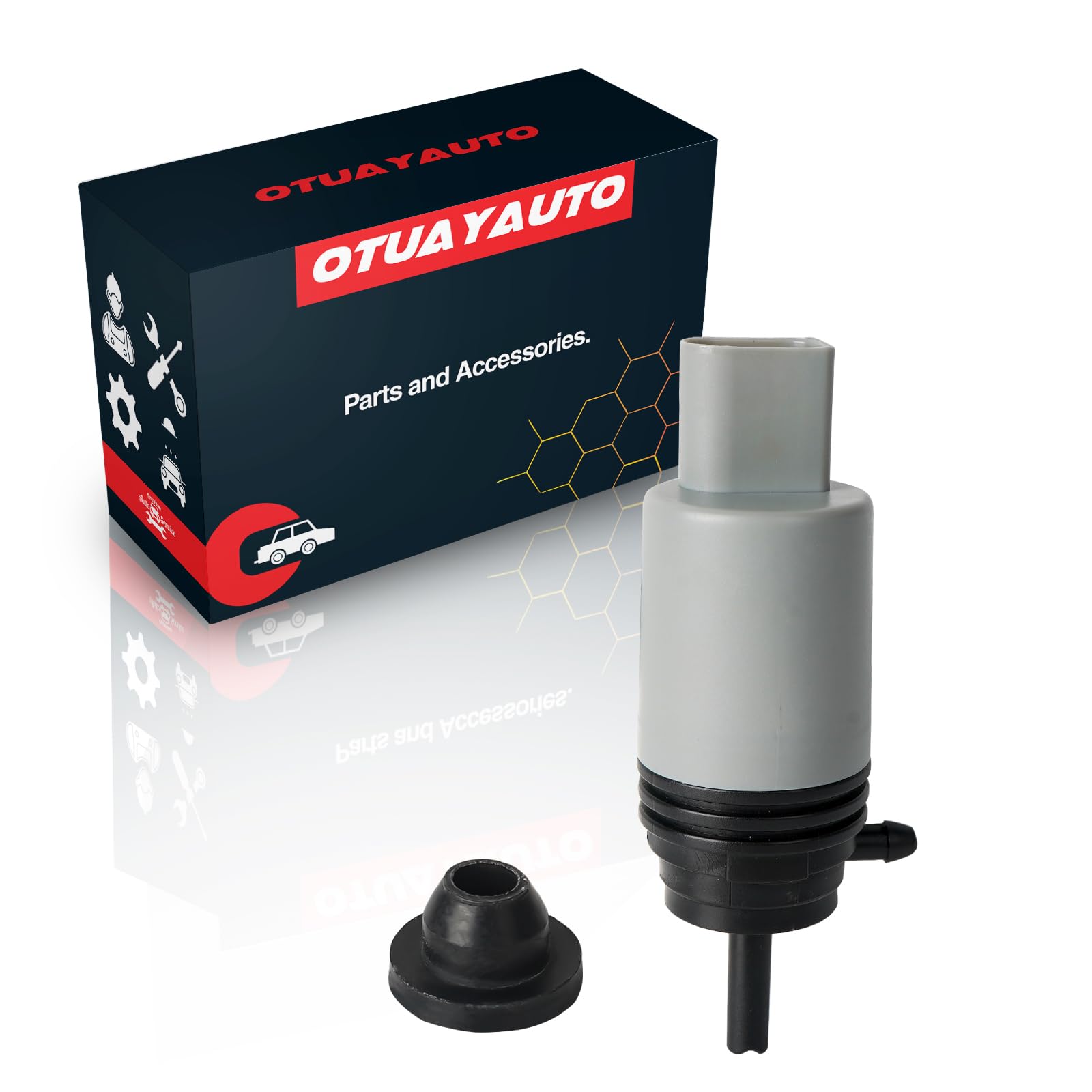 Waschwasserpumpe F11, F20, F25, F31, E81, E84, E87, E90, E91, OTUAYAUTO Wischwasserpumpe für Scheibenwaschanlage Angebot bei HelloDeals