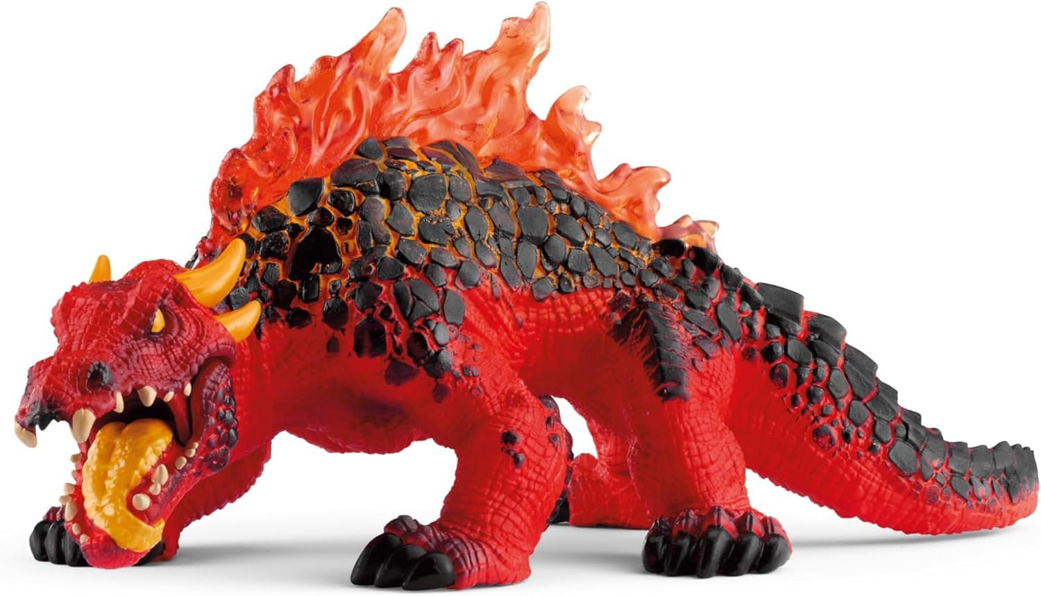 schleich ELDRADOR CREATURES | Magmawaran 70156 | Riesenechse mit beweglichem Kiefer | detailreiche Monster Figur | tolles Geschenk & Highlight für jede Sammlung | Spielzeug ab 7 Jahren | 18 x 8 x 8 cm Angebot bei HelloDeals