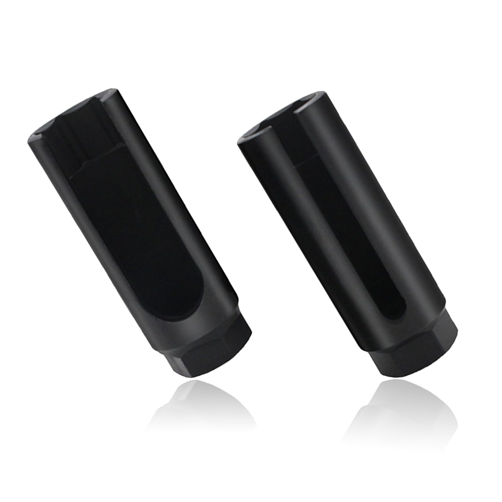 Sauerstoffsensor-Stecknuss, 2 Tlg Lambdasonden Schlüssel Universal Auto Lambdasonde Werkzeug Sauerstoffsensor Entfernung Buchse Vierkantantrieb 7/8 "22mm Ausschnitt 3/8" Angebot bei HelloDeals