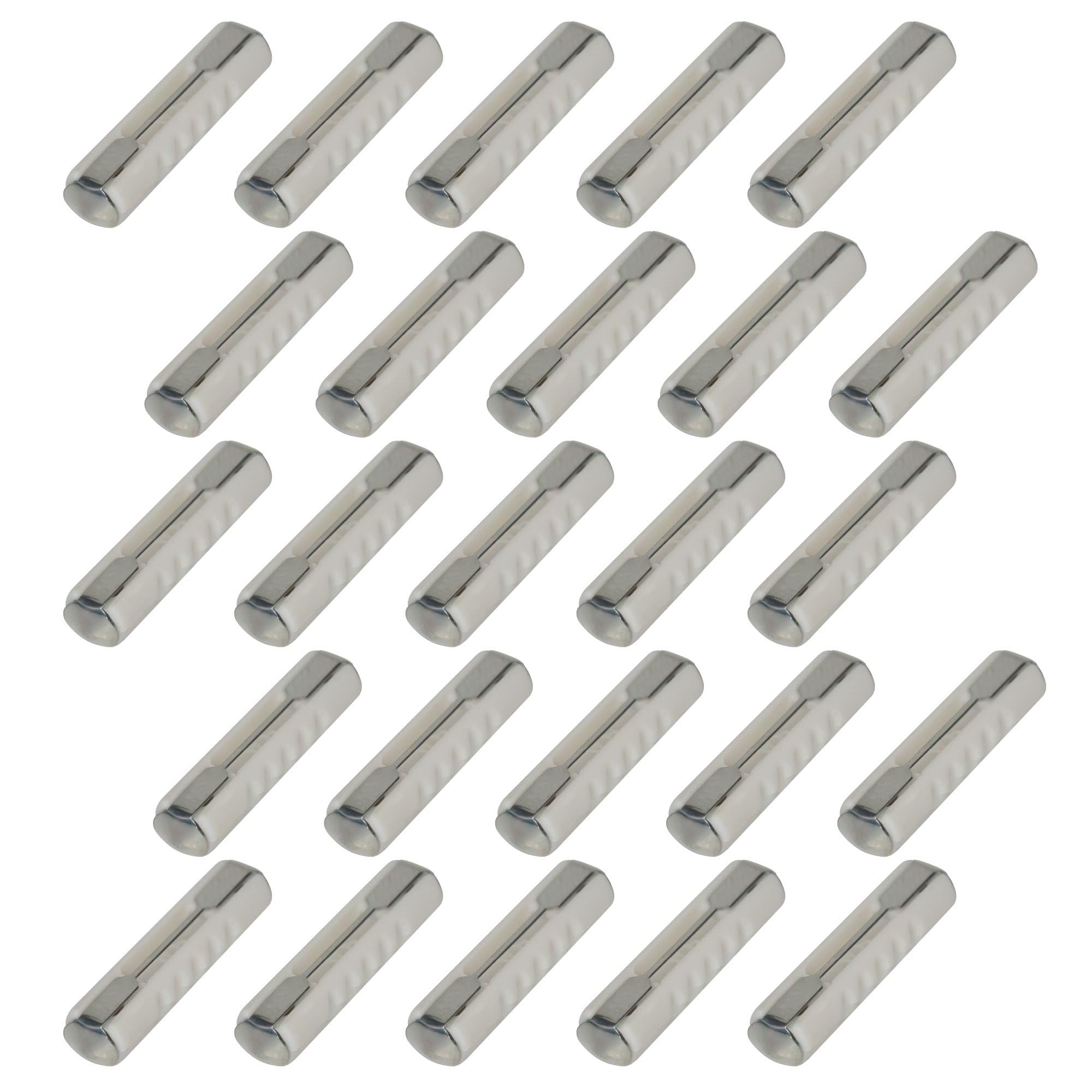 25 Stk. SeKi Torpedosicherungen Abschmelzsicherungen 8A weiß; Aus thermoplastischem Kunststoff 25 x 8A Angebot bei HelloDeals