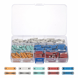 MumdoYAL 200 stück Continental-Sicherungen Torpedo,Torpedo Auto Sicherungen,traktor zubehör,mit Kunststoff-Aufbewahrungsbox - 5A, 8A, 10A, 16A, 25A für Oldtimer Angebot bei HelloDeals
