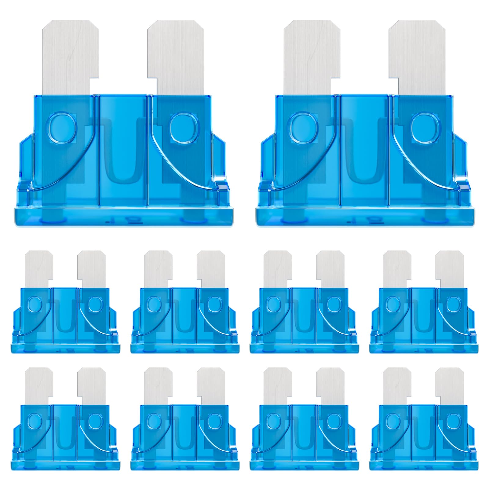 ALLECIN 50 Stück 15A Standard KFZ Sicherungen 15Ampere Autosicherungen Standard 15Amp Flachsicherungen Stecksicherungen Auto Sicherung für Wohnmobil LKW PKW Angebot bei HelloDeals