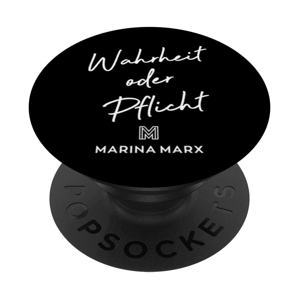 Marina Marx Wahrheit oder Pflicht PopSockets Klebender PopGrip für Smartphones mit harten Plastikgehäusen in Schwarz Adhesive PopGrip Angebot bei HelloDeals