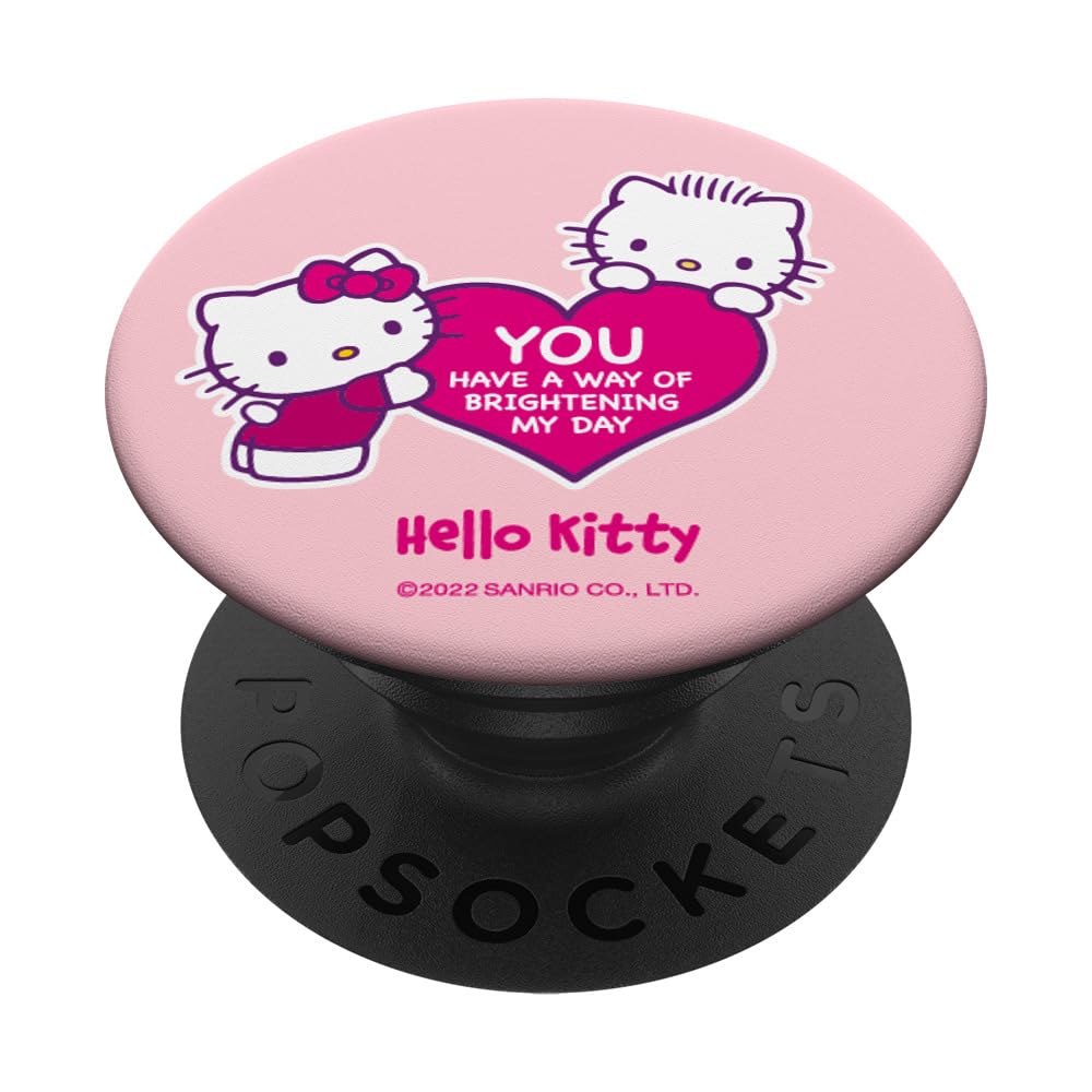 Du hast eine Möglichkeit, meinen Tag zu erhellen - Hello Kitty PopSockets Klebender PopGrip Adhesive PopGrip Angebot bei HelloDeals