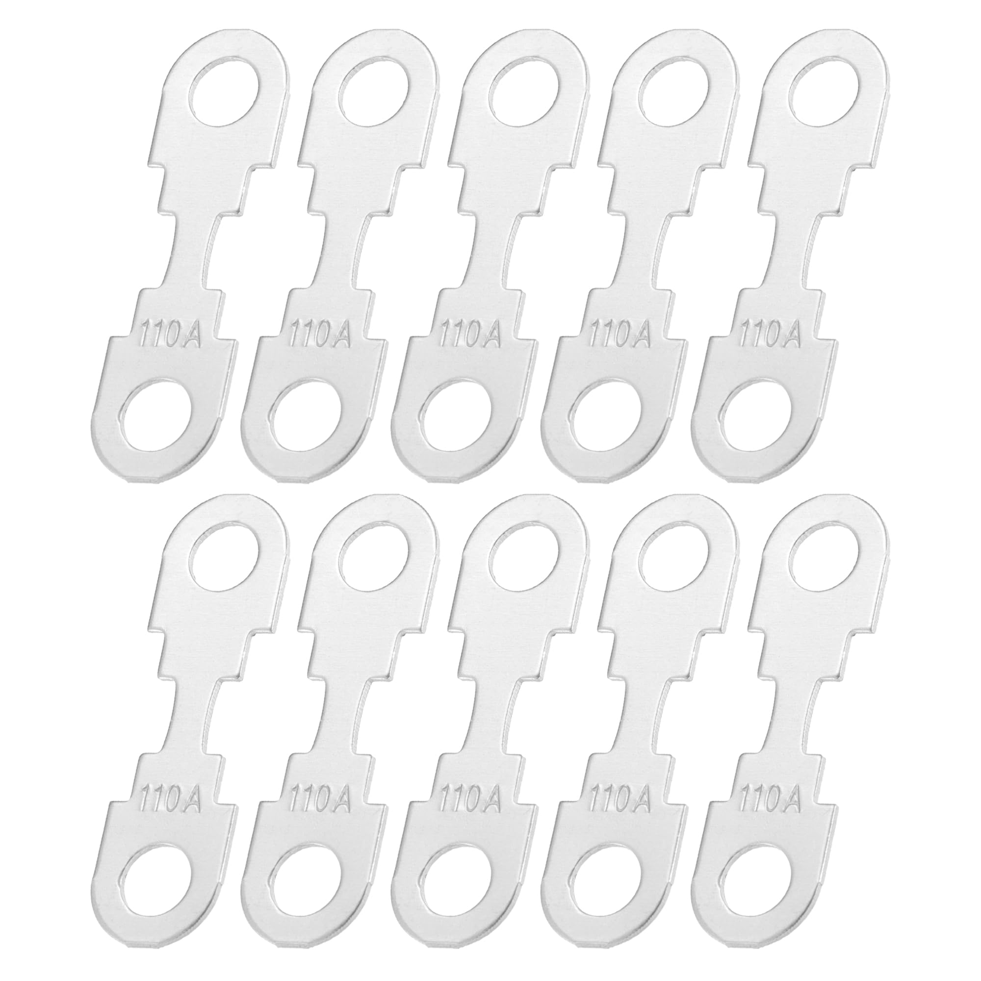 A ABSOPRO 10pcs 110A 12V Hochstrom-Sicherungen für Auto-Audio-Sicherungshalter Angebot bei HelloDeals