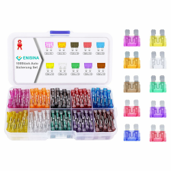 100Stück Standard Kfz Sicherungen Auto Sicherung set - 3A 5A 7.5A 10A 15A 20A 25A 30A 35A 40A Flachsicherungen set für PKW/Wohnmobil/LKW 100PCS-Standard Angebot bei HelloDeals