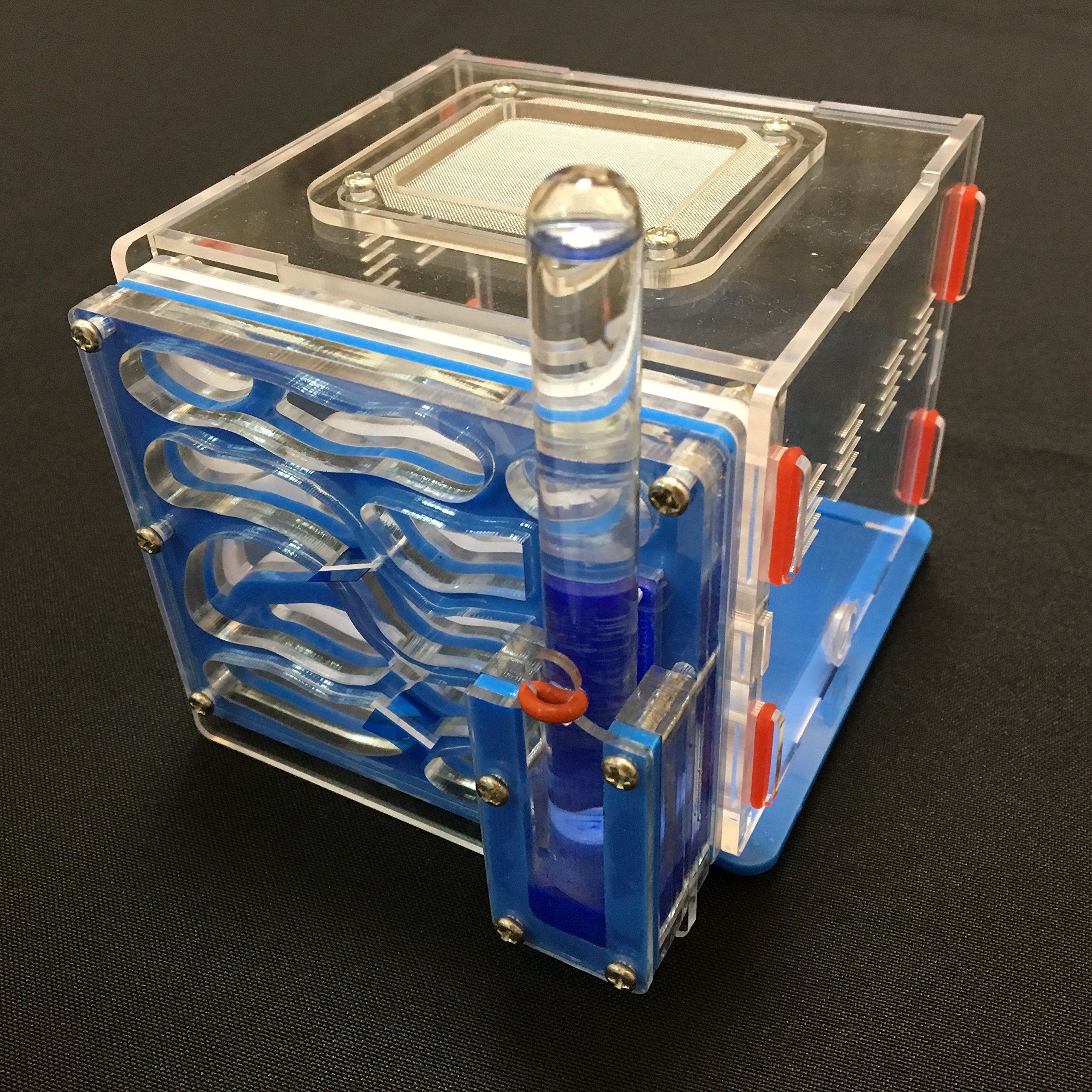 Leane Creatief Ameisenfarm mit Futterplatz, Ameisennest Villa für Haus Ameisen (blau) Angebot bei HelloDeals