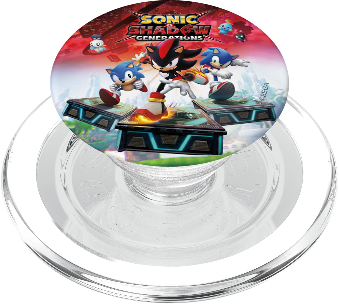 Sonic the Hedgehog, Sonic X Shadow Generations - Key Art PopSockets PopGrip für MagSafe Magnetisch PopGrip Angebot bei HelloDeals