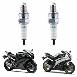 2 Stück NGK CR7HSA, Zündkerze, CR7HSA, für Scooter, Mofa und Motorrad, Zündkerzen Ersatzteil für NGK, Weitere Typen, Universal Ersatz für 2-Takt Motoren Angebot bei HelloDeals