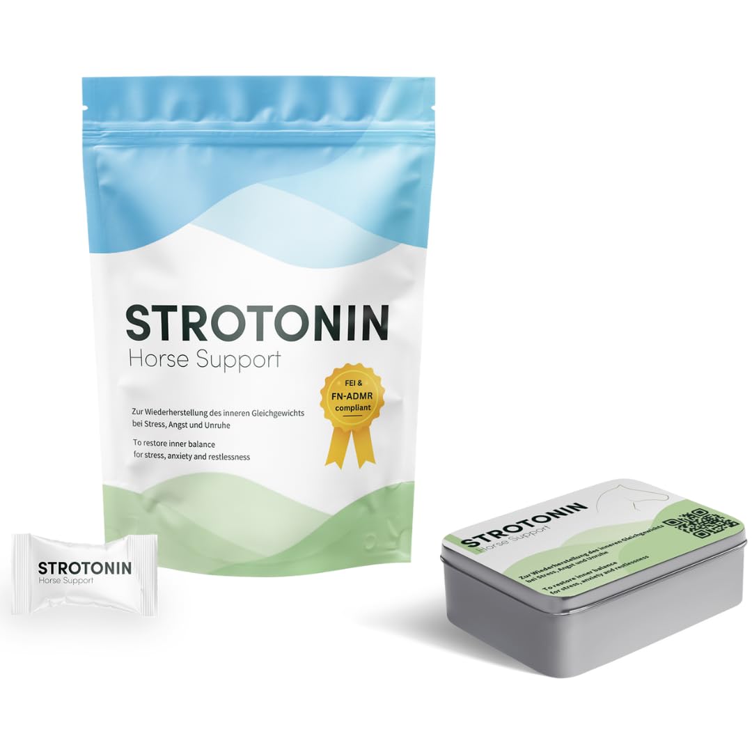 Strotonin Horse Support bei Stress, Angst und Unruhe 10 Einzeldosen Angebot bei HelloDeals