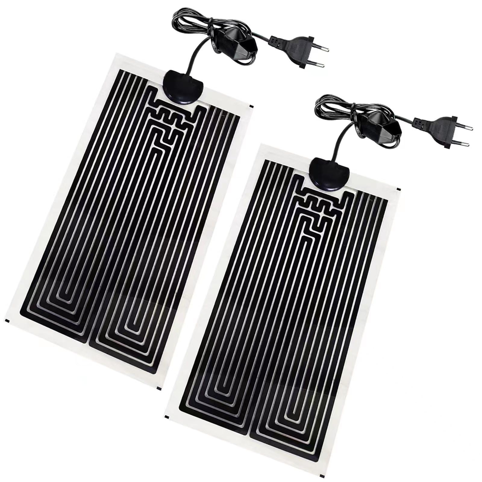 2pcs Heizkissen für Glasbehälter, Aquarienheizkissen, verstellbares Heizkissen für Reptilien mit Temperaturregelung für Reptilien, Schlangen, Spinnen, Raupen, Eidechsen, Geckos (7W) Angebot bei HelloDeals