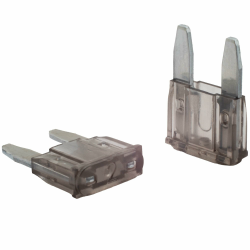 5 Stk. SeKi Mini Flachstecksicherung 2A grau; Auto Sicherung 32V/DC Flachsicherung Boot Anhänger LKW Wohnwagen Angebot bei HelloDeals