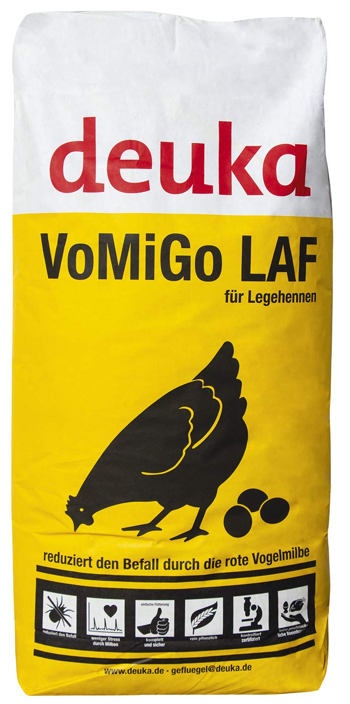 deuka VOMIGO Legemehl 25 kg Alleinfutter gegen die Rote Vogelmilbe Angebot bei HelloDeals