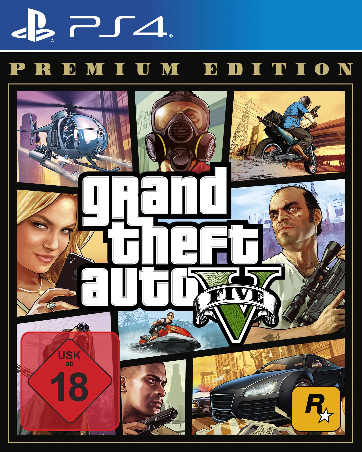 Grand Theft Auto V Premium Edition - [PlayStation 4] PlayStation 4 Premium Angebot bei HelloDeals