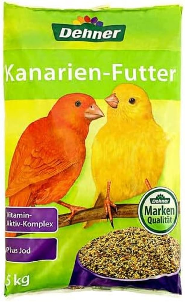 Dehner Kanarien-Futter, mit Vitamin-Aktiv-Komplex und Jod, 5 kg Angebot bei HelloDeals
