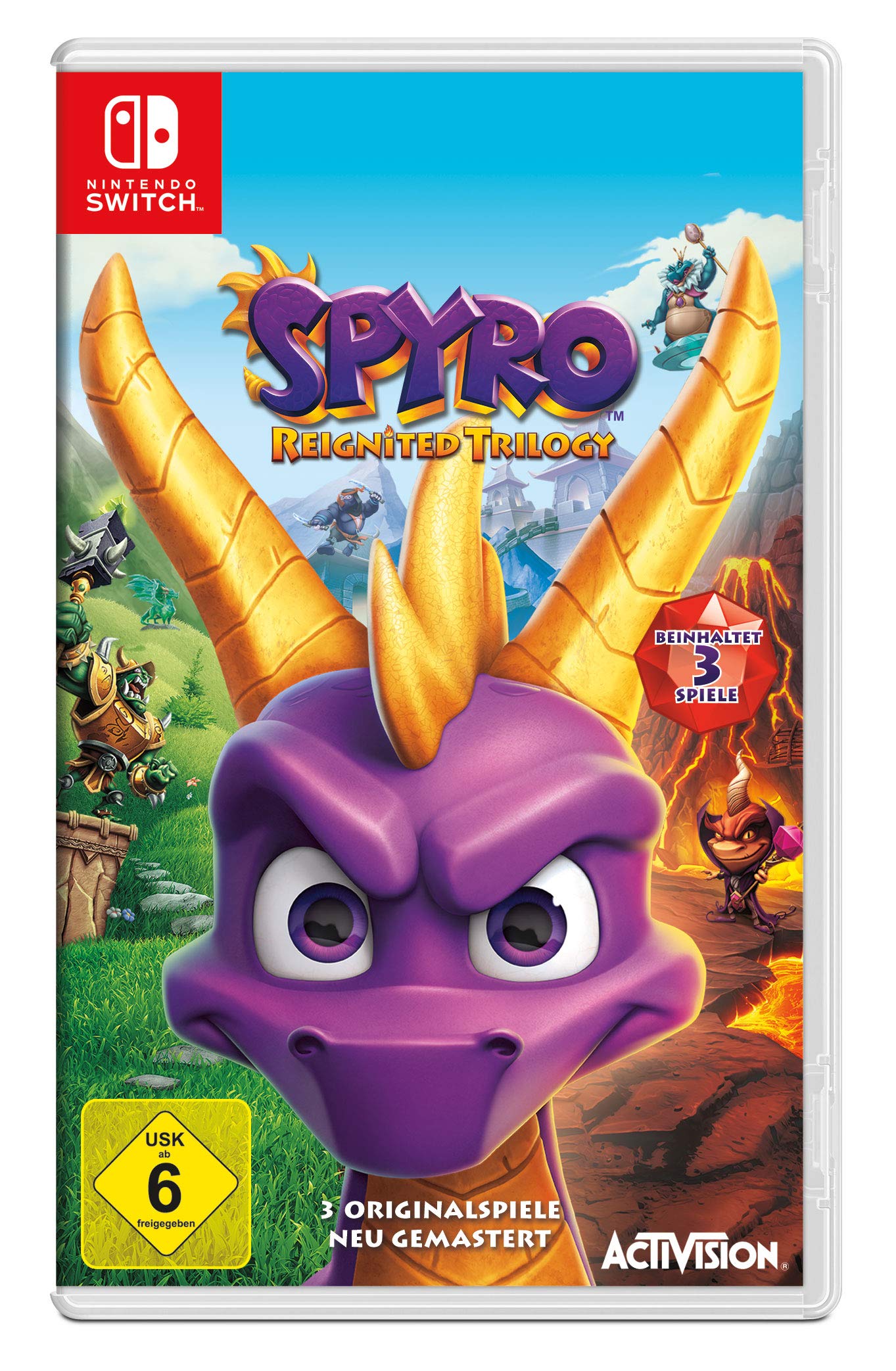Spyro: Reignited Trilogy (Nintendo Switch) Nintendo Switch Standard Angebot bei HelloDeals