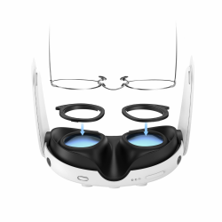 AMVR linsenschutz Kompatibel mit Meta/Oculus Quest 3 Zubehör, Brillenabstandshalter für Q3 Linsen, vr Brille Angebot bei HelloDeals