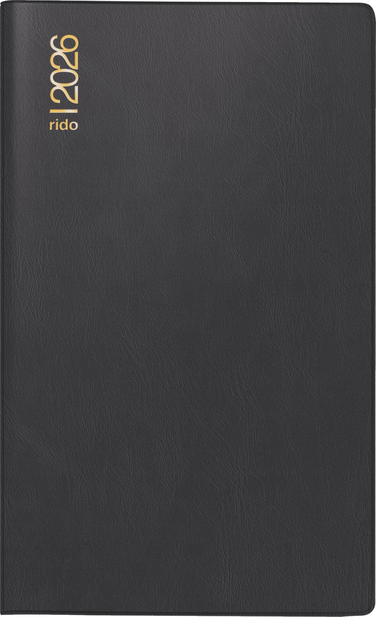 rido/idé 7046892906 | Taschenkalender Mod. M-Planer 2026 | A6, Kunststoff, schwarz Angebot bei HelloDeals