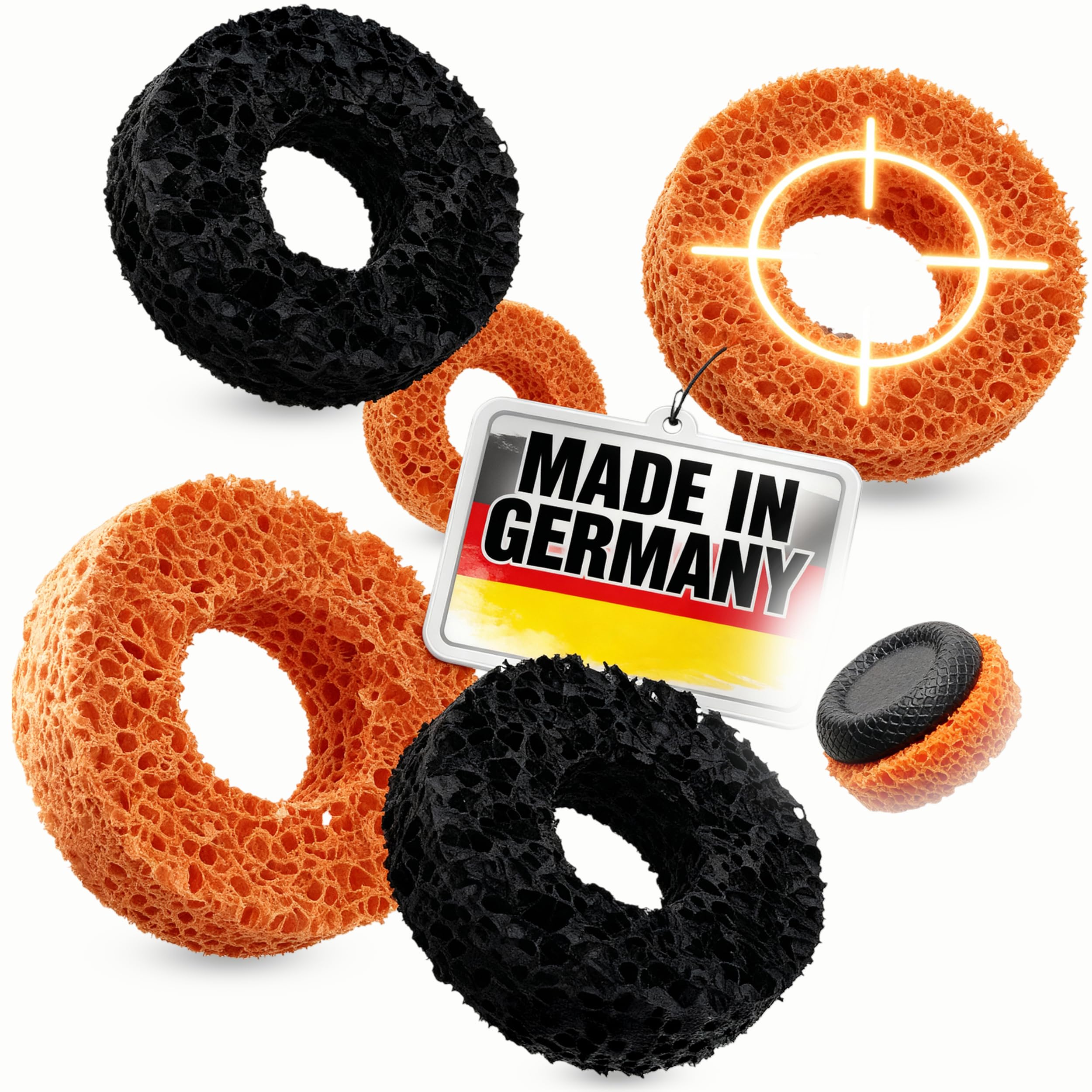 MatoSan® AIMFAME Aim Assist Ringe – Kompatibel mit PS5 Controller & gängigen Modellen – Präzisionsringe für mehr Kontrolle & Zielhilfe – Gaming Zubehör für Sticks - Made in Germany Probier-Set Angebot bei HelloDeals