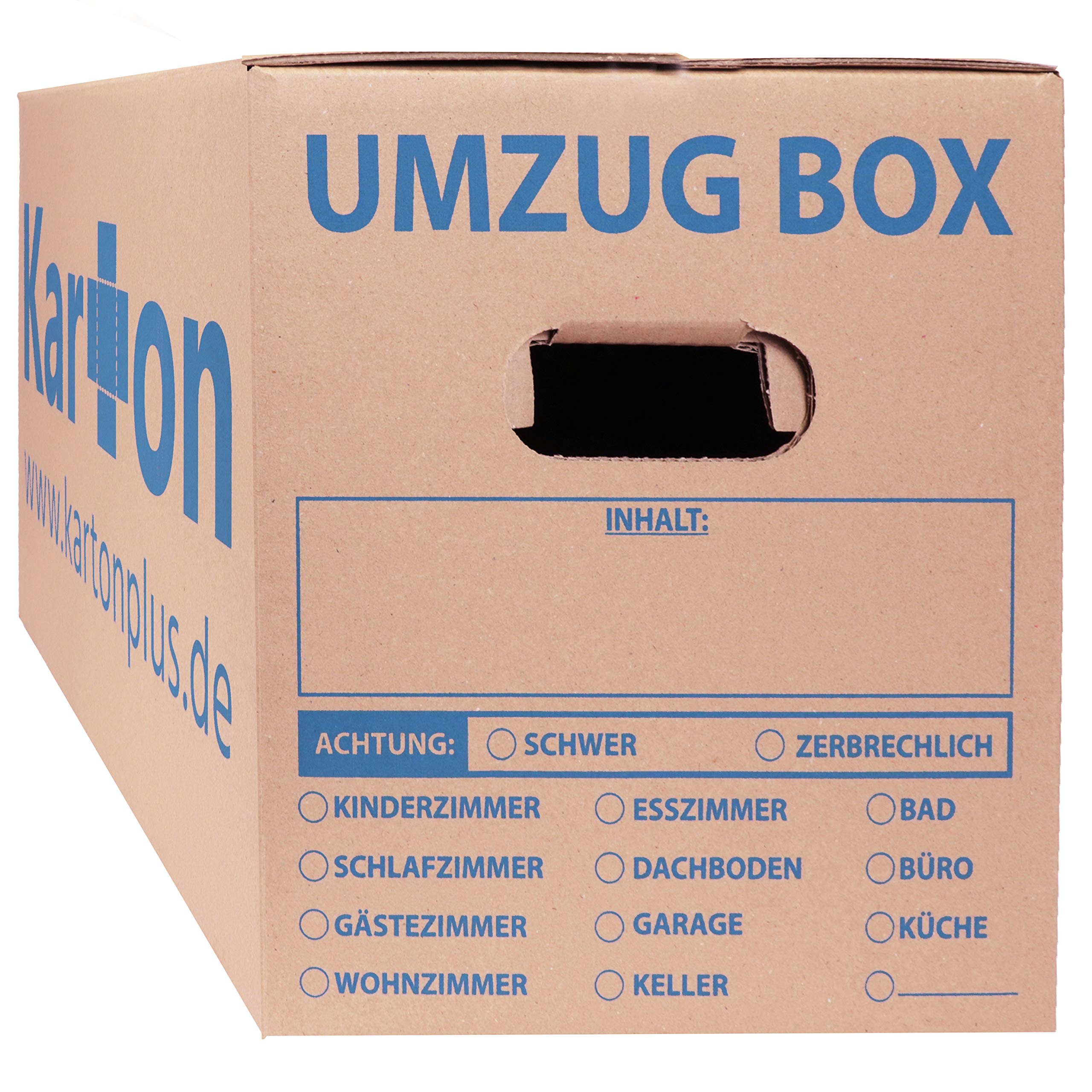 10 Umzugskartons Standard 620 x 300 x 330 mm günstig, stabil, belastbar, umweltfreundlich - Menge zwischen 5 und 240 Stück Angebot bei HelloDeals