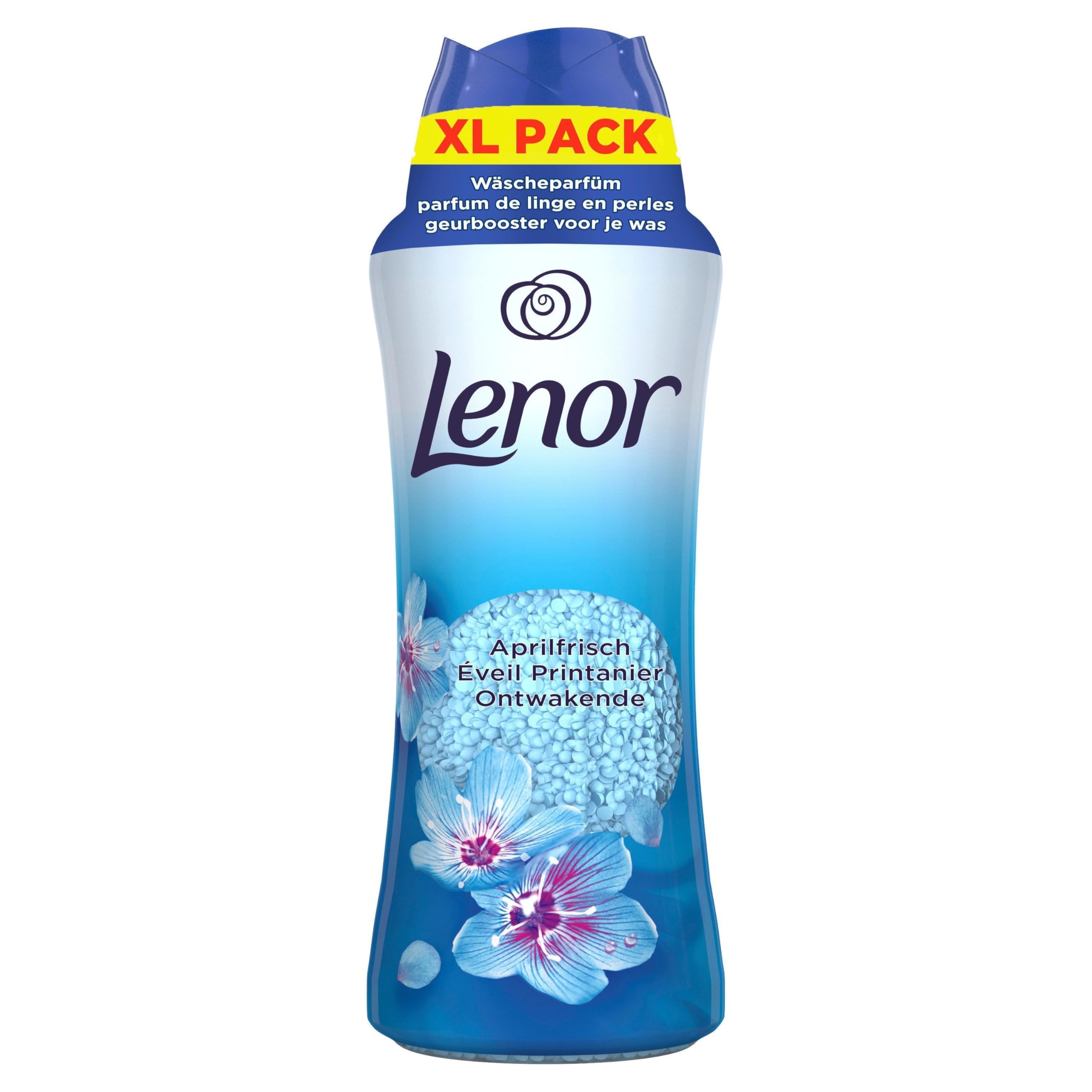 Lenor Wäscheparfüm Aprilfrisch 495g, Non-Stop Frische Für Bis Zu 12 Wochen Im Schrank 495 g (1er Pack) Angebot bei HelloDeals