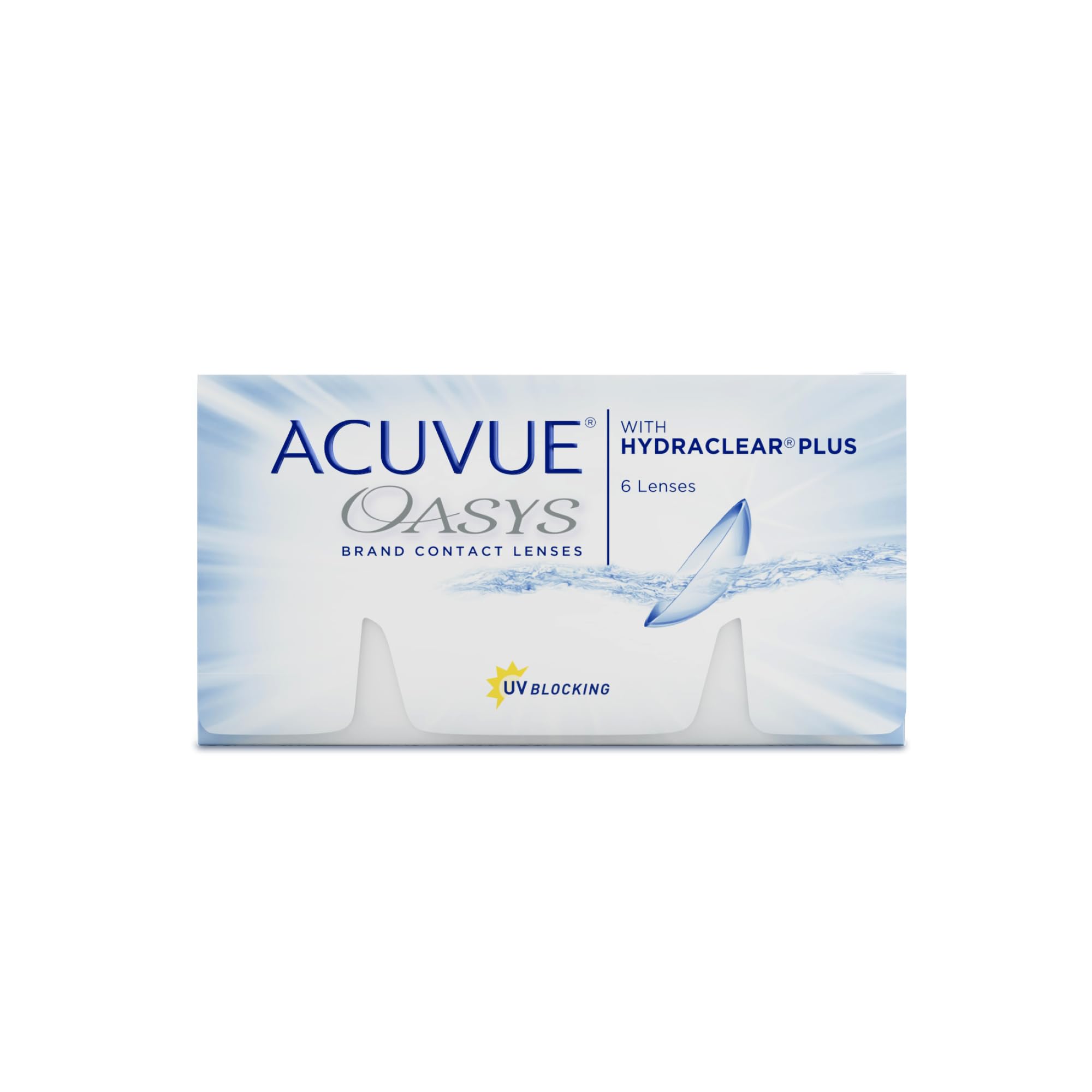 ACUVUE OASYS 2-Wochen-Kontaktlinsen für Tag und Nacht mit -3.00 dpt und BC 8.4 – UV Schutz, Austrocknungsschutz und extrem Komfortables Tragegefühl – 6 Linsen -3.0 Dioptrien 8.4 Millimeter 14 Millimeter 6 Angebot bei HelloDeals