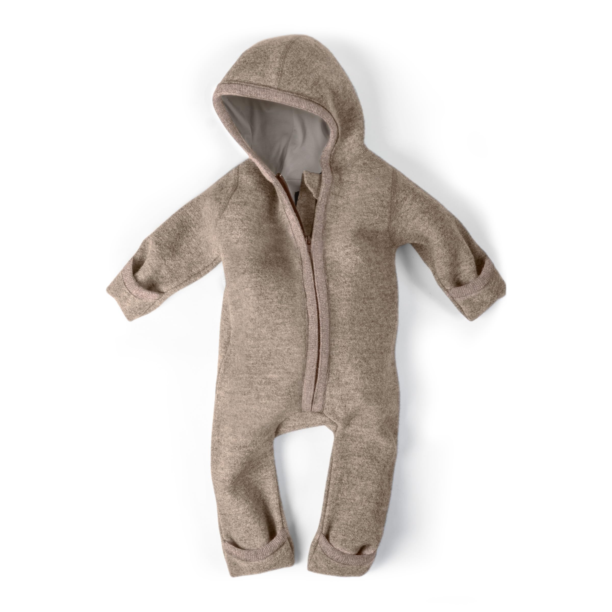 Ehrenkind® Walkoverall | Baby Wollwalk-Overall aus Merino Schurwolle mit Reißverschluss | Walk Wolle Woll-Anzug für Kleinkind und Baby | Babyoverall für kalte Tage Gr. 50/56 Angebot bei HelloDeals