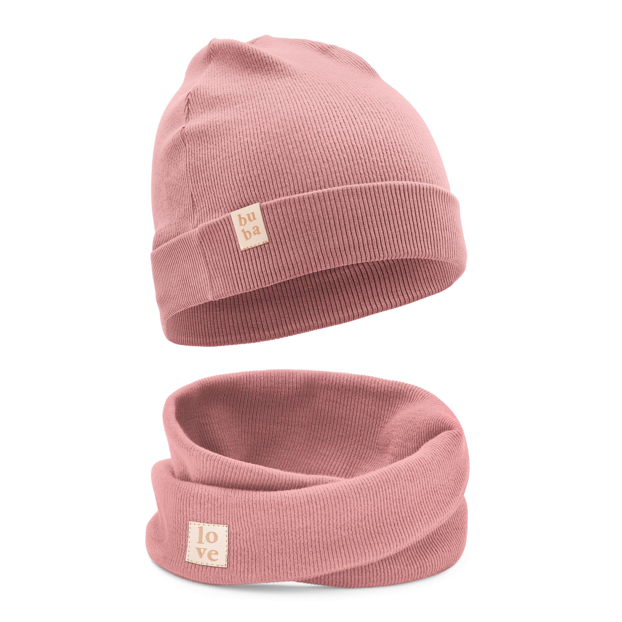 Bubalove Mützen und Schalset für Jungen, Mädchen, baby, Größen 0mc bis 12 Jahre+ viele Farben, Frühlings-, Herbstsets, Baumwollmützen, handgenäht Angebot bei HelloDeals