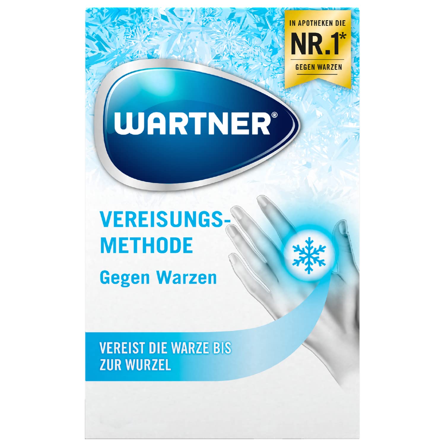 WARTNER Vereisung gegen Warzen - Spray zur Behandlung von Warzen - Warzen-Kryotherapie zur Selbstbehandlung für Kinder und Erwachsene - 1er Pack, 1 x 50 ml Angebot bei HelloDeals