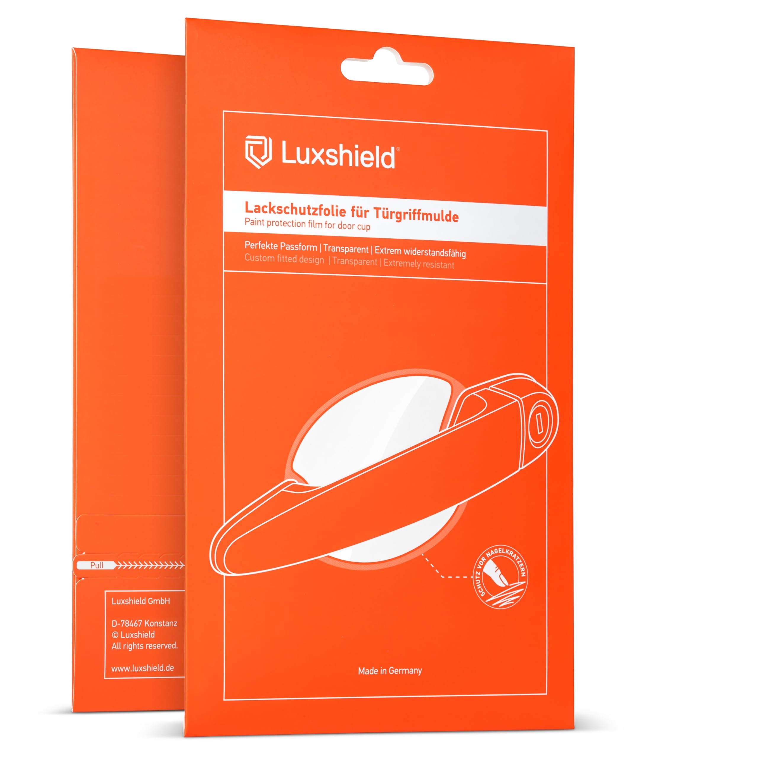 Luxshield Auto Türgriff Schutzfolie Griffmulde für VW T7 ST I 2021-2025 - Kratzschutz, Lackschutzfolie - Transparent glänzend für T7 ST I 2021 - 2025 Angebot bei HelloDeals