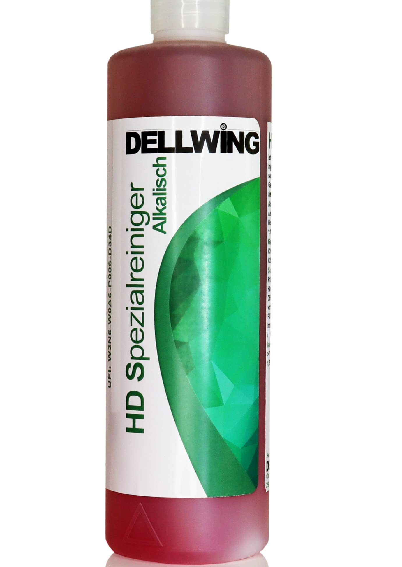 DELLWING HD Spezialreiniger - hochkonzentrierter alkalischer Reiniger für Vergaser, Zylinderköpfe, Injektoren, Einspritzdüsen, als Ultraschallbad, Teilewäsche, Hochdruckreiniger, Sprühlösung - 1L 1 l (1er Pack) Alt Angebot bei HelloDeals