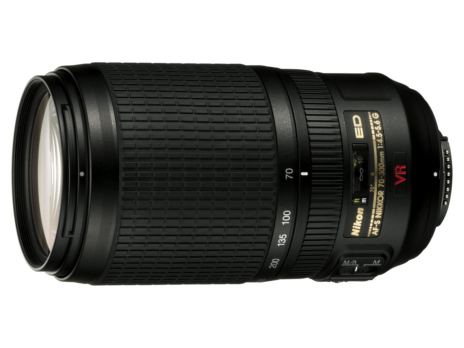 Nikon 70-300MM f-4, 5.6G Autofokus Zoomobjektiv für Nikon DSLR Kameras (Generalüberholt) Zoomlinsen mit Vibrationsreduzierung mit Autofokus Angebot bei HelloDeals