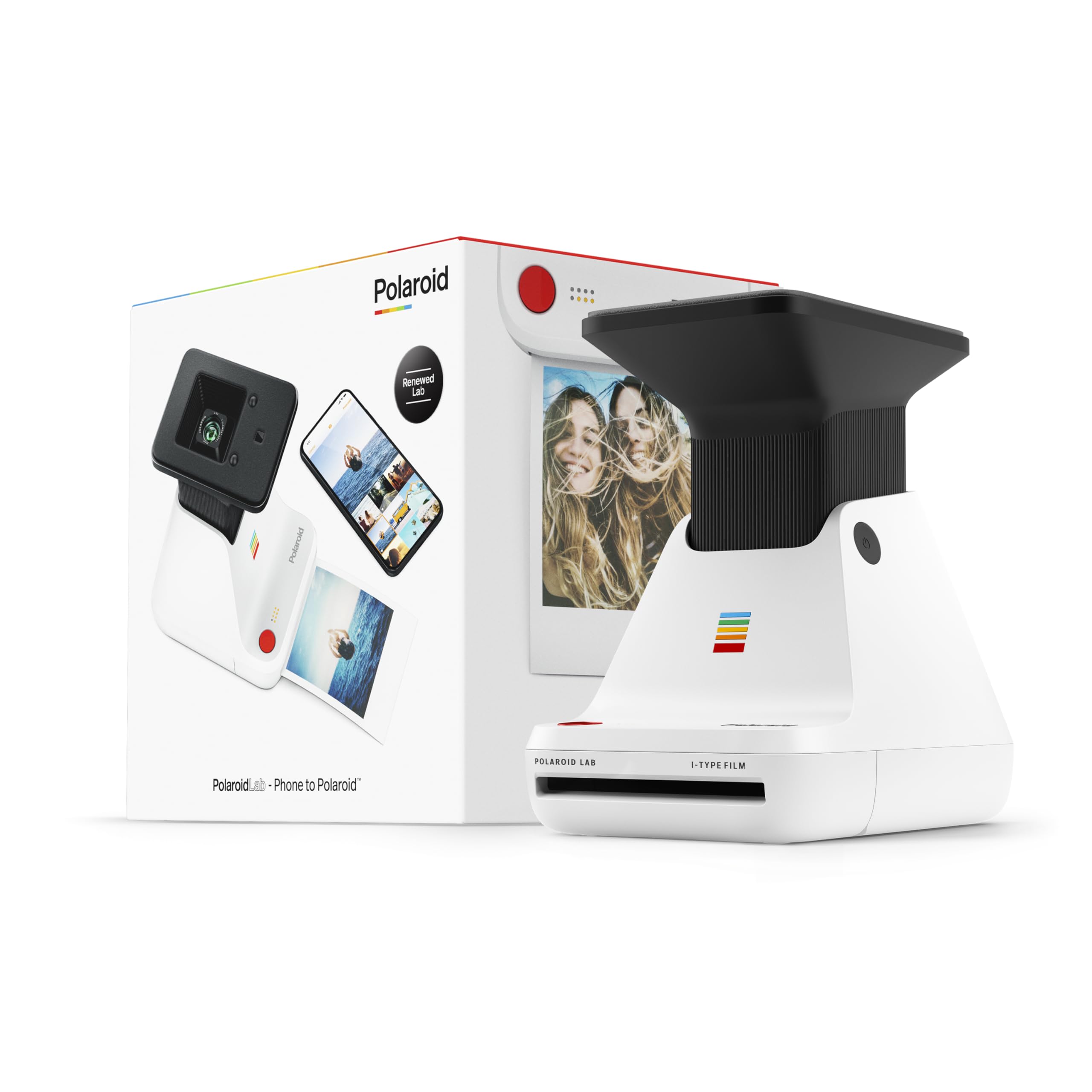 Polaroid - Generalüberholt Polaroid Lab Sofortdrucker - Weiß Angebot bei HelloDeals
