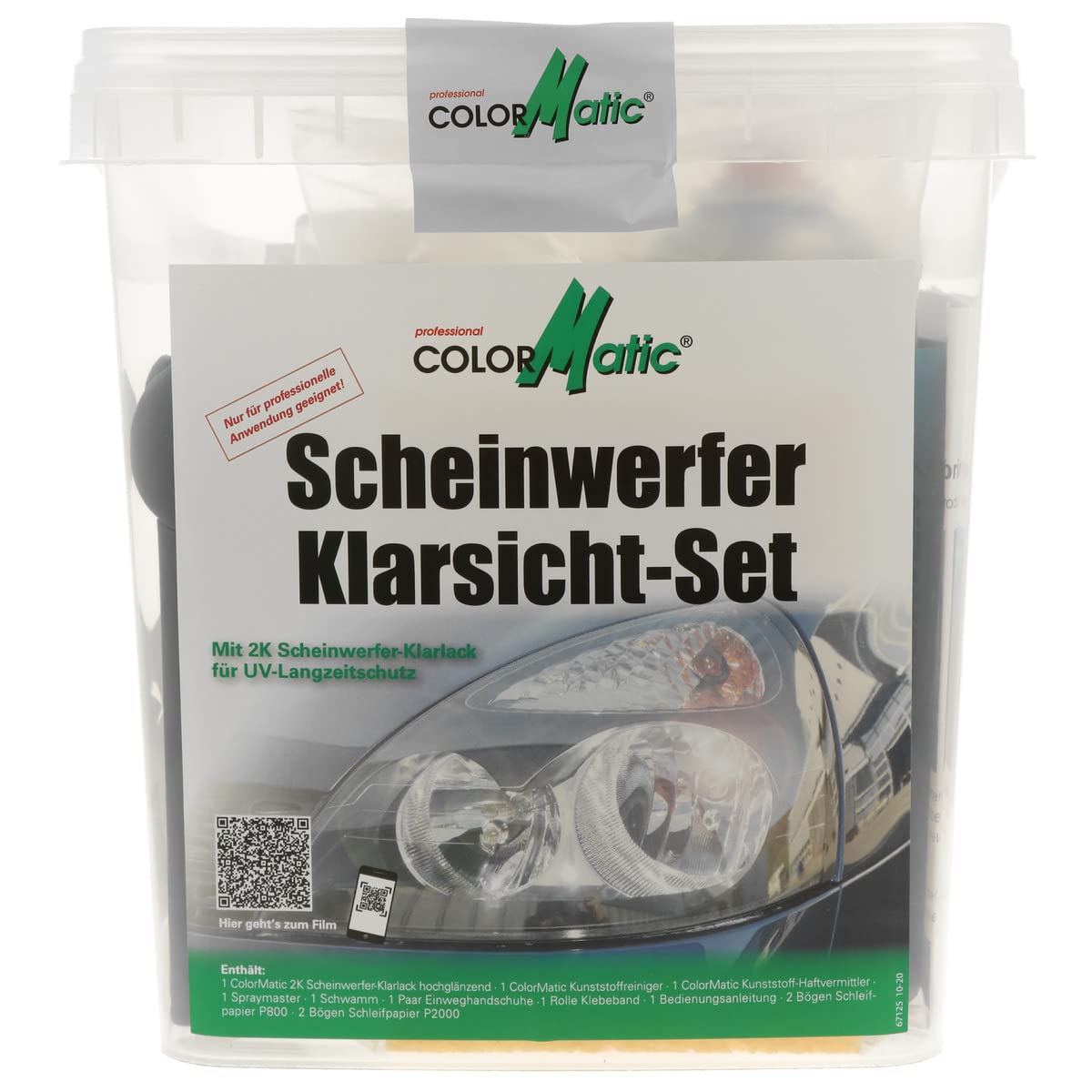 ColorMatic 359248 Scheinwerfer Klarsicht-Set Single Angebot bei HelloDeals