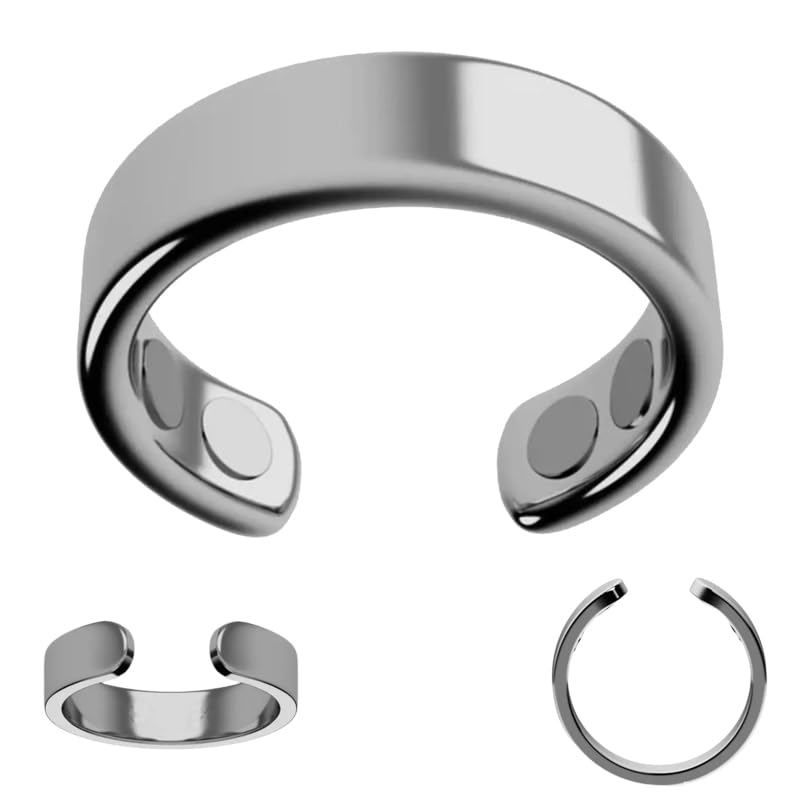 VitalRing 1. Generation Wechseljahre Ring - Innovativer Magnet-Akupressur-Ring | Fördert Fettverbrennung, Schlafqualität & Stressreduktion | Stilvolles Design für natürliche Heilung Angebot bei HelloDeals