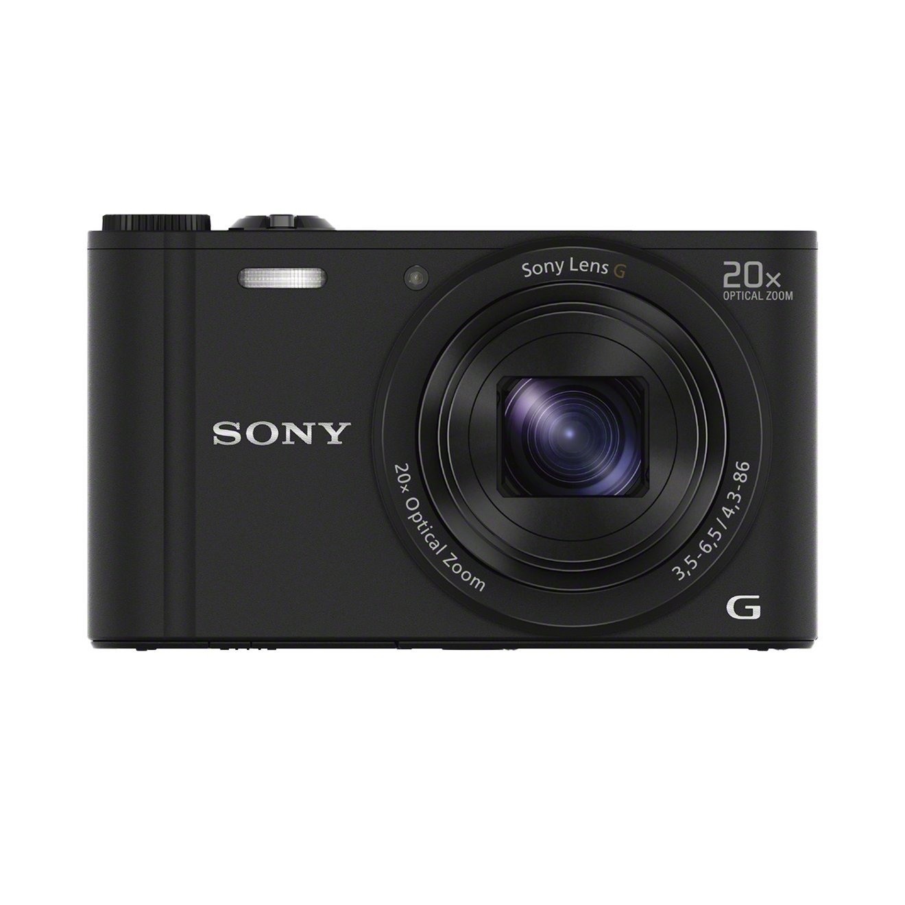 Sony DSCWX350 Digitale Kompaktkamera mit WLAN und NFC (18,2 MP, 20x optischer Zoom) - Schwarz (Renewed) Schwarz WX350 Kamera Angebot bei HelloDeals