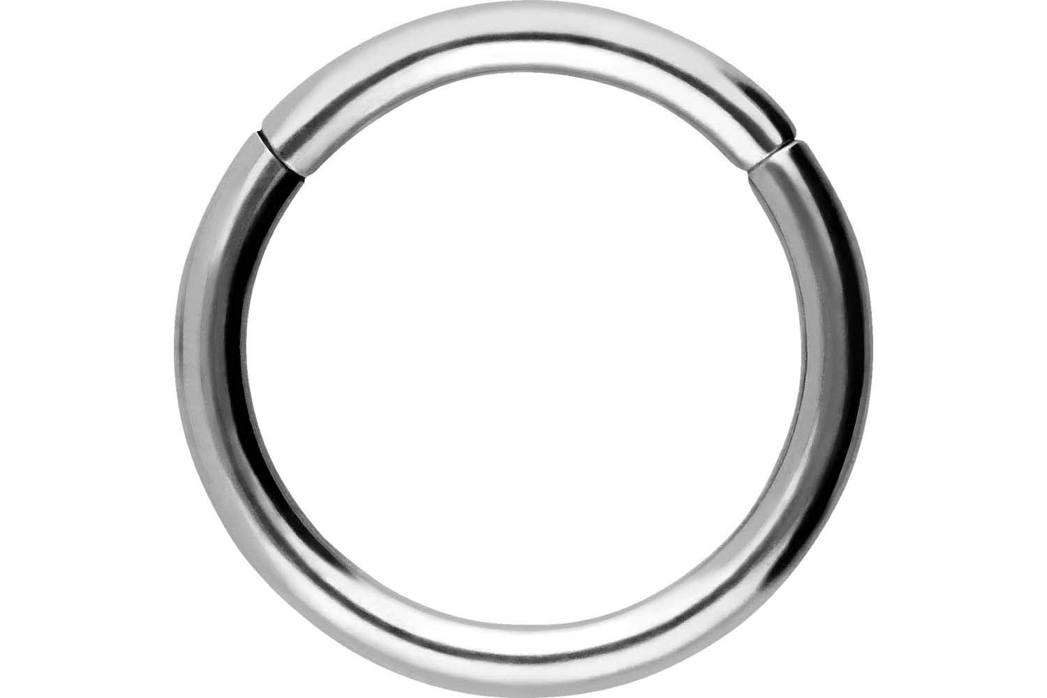 PIERCINGLINE Segmentring Clicker aus Chirurgenstahl - Piercing in Gold, Silber, Rose, Schwarz oder Blau - für Nase, Septum, Ohr, Helix oder Tragus Angebot bei HelloDeals