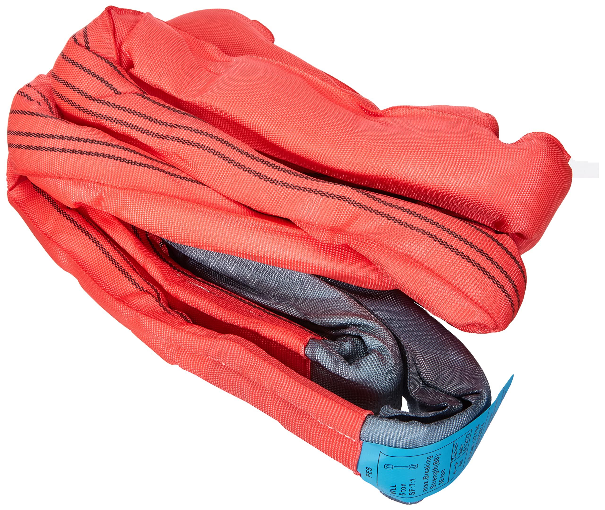 Kerbl Abschleppschlinge (L x B 4 m x 4 cm, Bruchlast 35000 kg, Farbe Rot, zum Schleppen von Fahrzeugen wie LKW usw.) 37704 Angebot bei HelloDeals