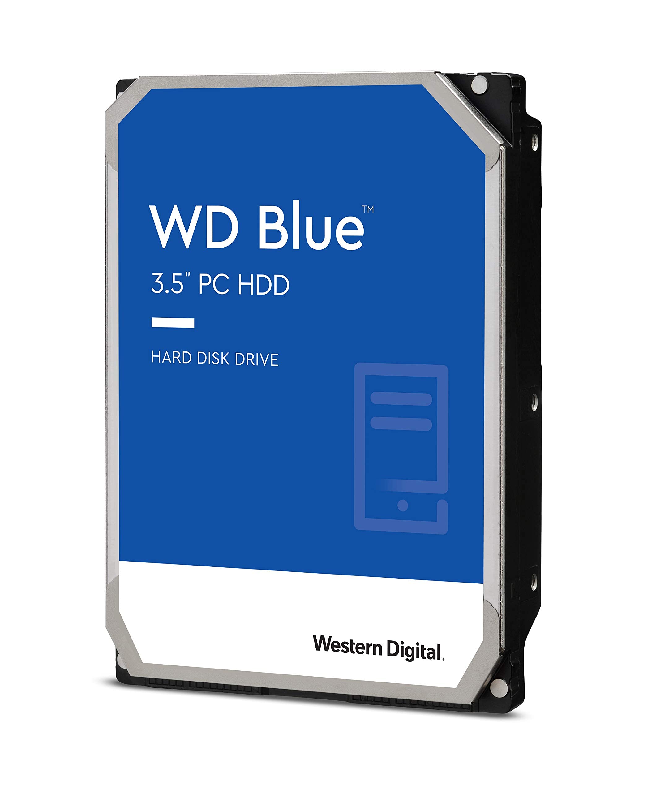 Western Digital Blue 4 TB Interne Festplatte, SATA 6 Gb/s, 3,5 Zoll, 5400RPM 256MB Cache, WD40EZAZ (Generalüberholt) Angebot bei HelloDeals
