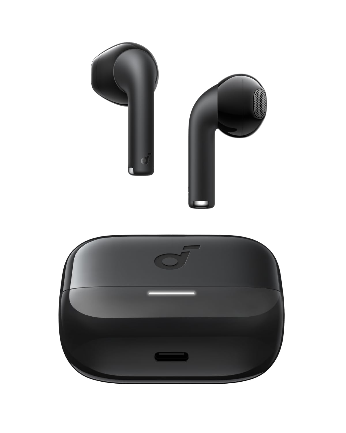 soundcore K20i von Anker, Semi-In-Ear Earbuds, Bluetooth Wireless, 36h Spielzeit, Schnell-Laden, ENC 2-Mikrofone, anpassbarer EQ, IPX5, Bluetooth 5.3, App-Steuerung (Generalüberholt) Schwarz Angebot bei HelloDeals