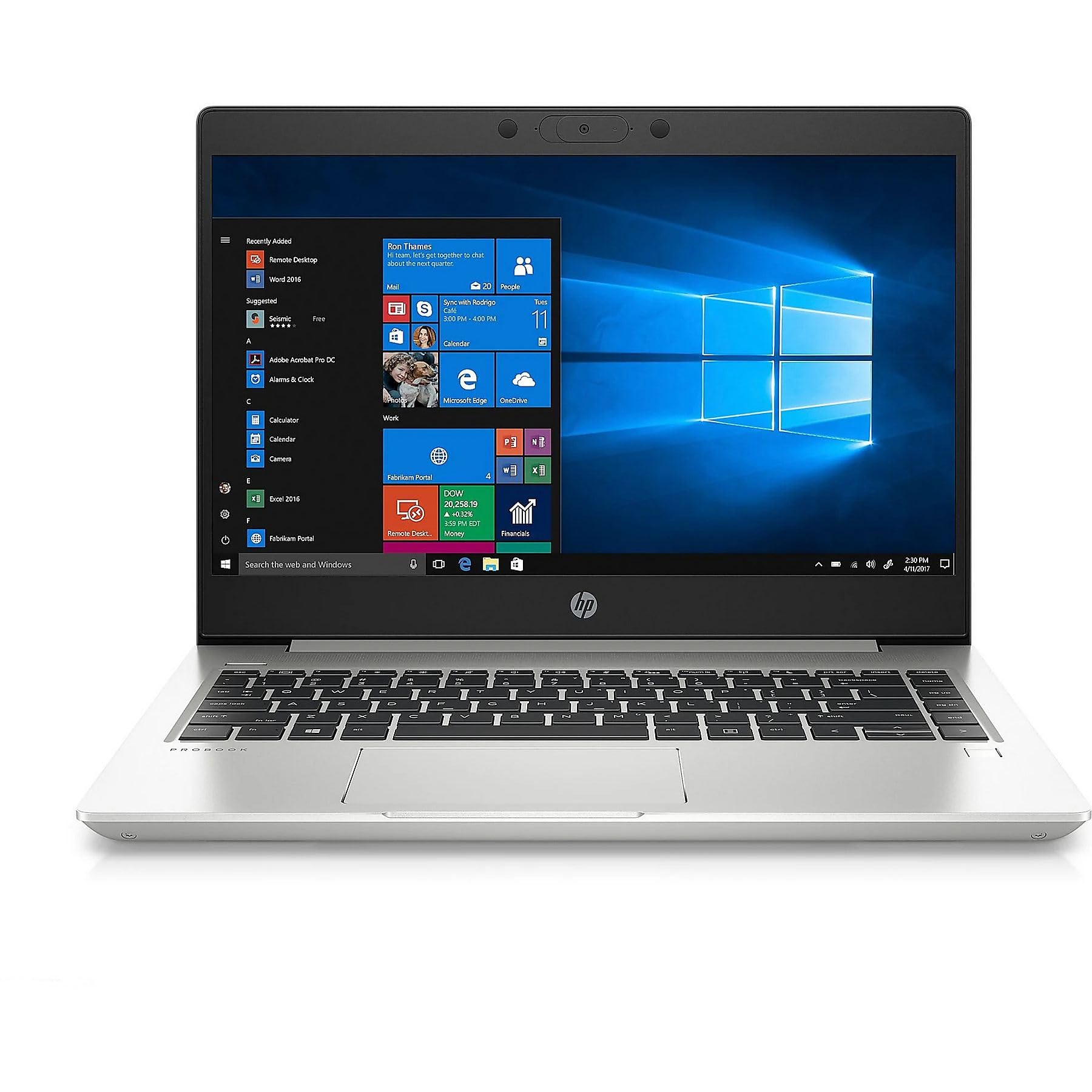 HP ProBook 440 G6 14" FHD Display, Intel Core i5 8265U, 4 x 3.90 GHz, 16 GB RAM, 512 GB SSD, Intel UHD Grafik, Silber, Norton 360, Windows 11 Angebot bei HelloDeals