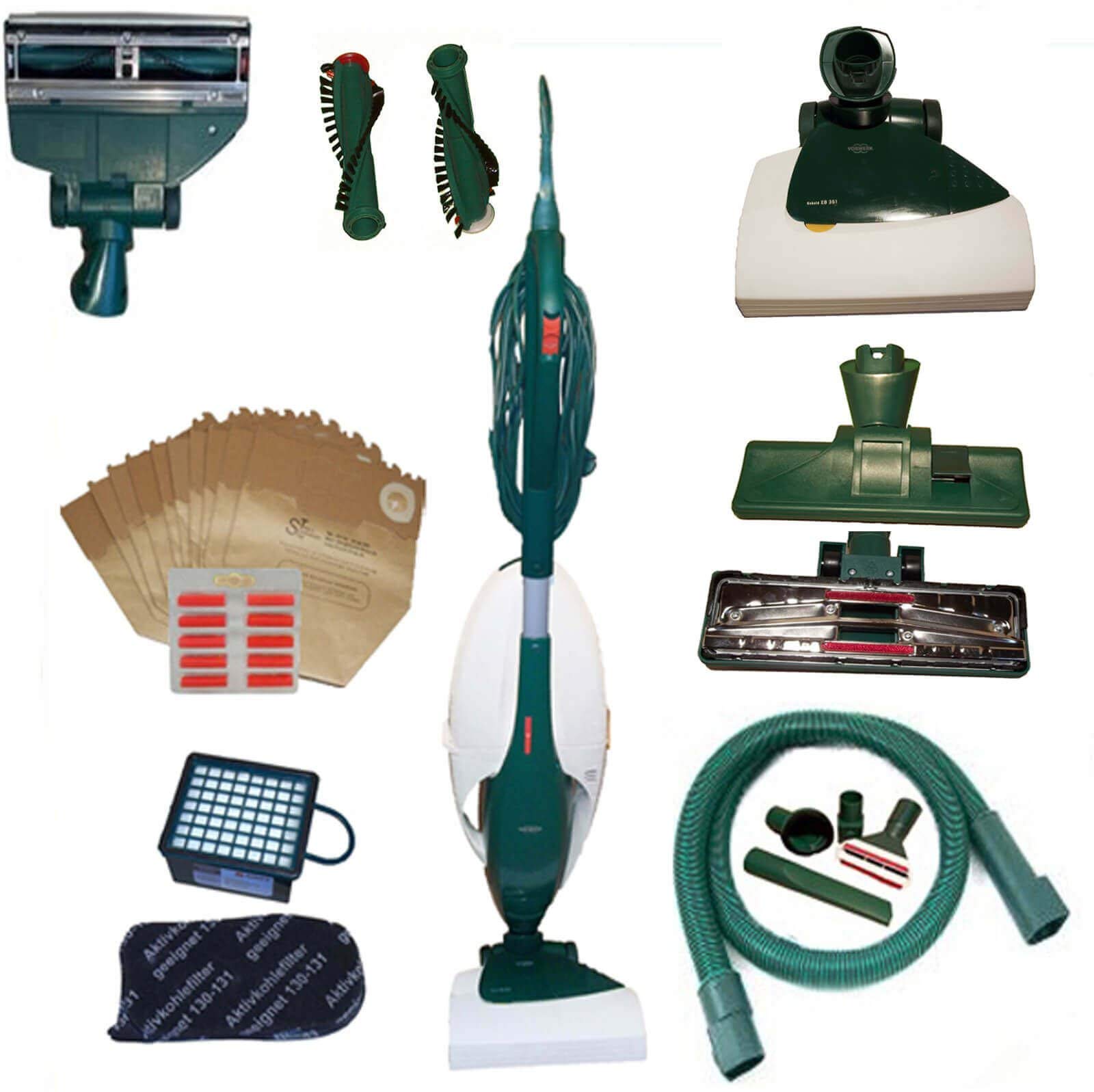 Vorwerk JaTop Staubsauger Kobold 131 schaltbare elektrische Bürste, garantiert Beste Leistung beim Staubsaugen, passendes Zubehör, 2 Jahre Garantie (Renoviert) Angebot bei HelloDeals