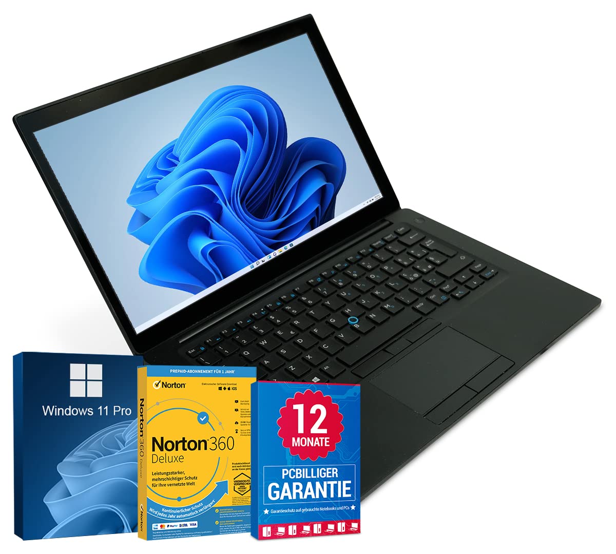 Dell Latitude 7480 14 Zoll Full HD Laptop Intel Core i5-7200U@ bis zu 3,10 GHz 8 GB 256 GB SSD mit Windows 11 Pro & GRATIS Antiviren-Software HDMI inkl. 12 Monate Garantie (Generalüberholt) Angebot bei HelloDeals