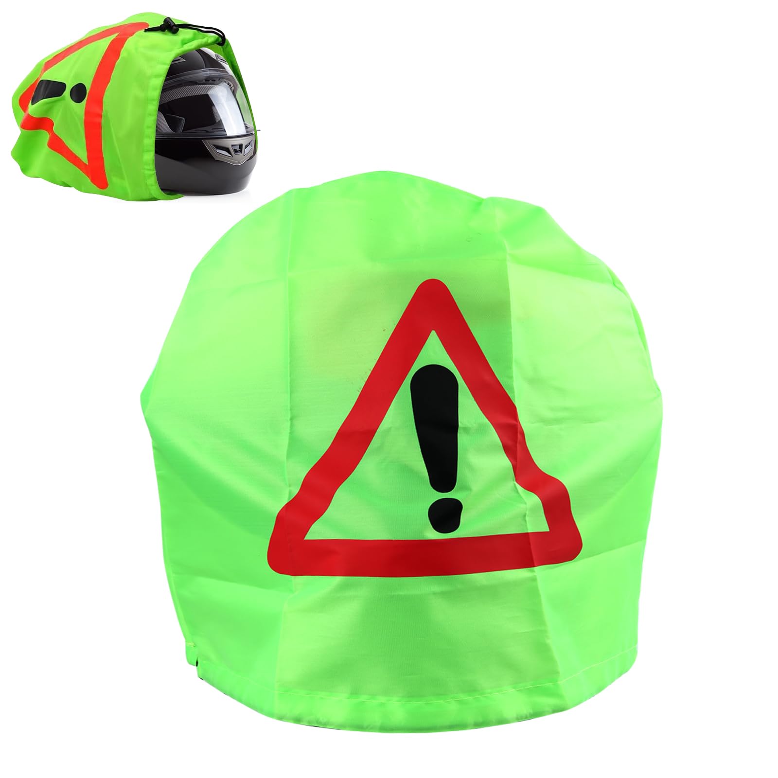 YiJiuBa Motorcycle Helmet Bag,Warndreieck Motorrad,Erste Hilfe Pannendreieck Motorrad Helmbeutel,Warndreieck Helmüberzug für Unfallsicherung Warnsignal Unfallstelle Gefahrenstellen Kennzeichnung Angebot bei HelloDeals