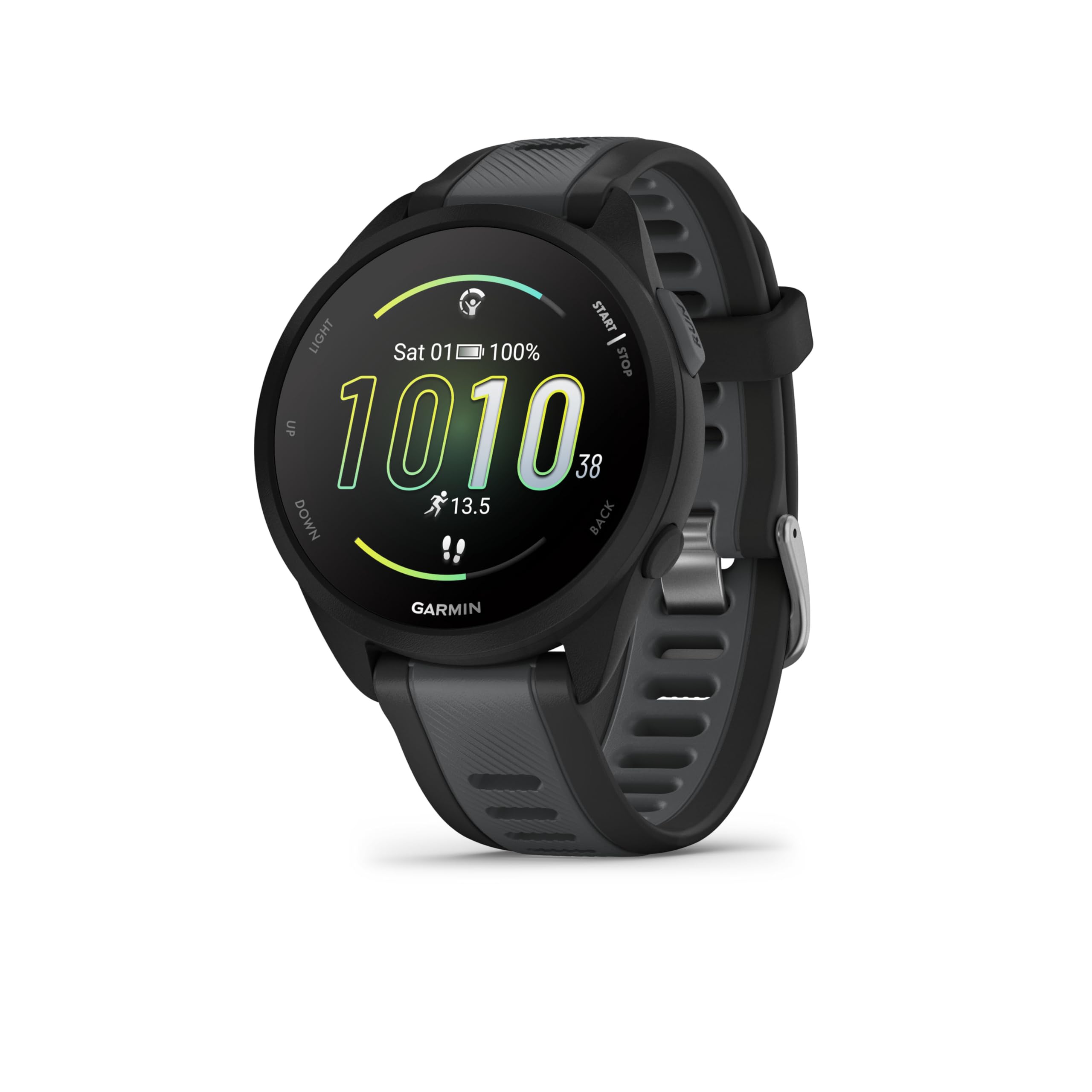 Garmin Forerunner 165 Music - leichte GPS Smartwatch zum Laufen, mit 1,2" AMOLED Touchscreen, Trainingsempfehlungen, Gesundheitsdaten, smarten Funktionen und Musik am Handgelenk (Generalüberholt) Angebot bei HelloDeals