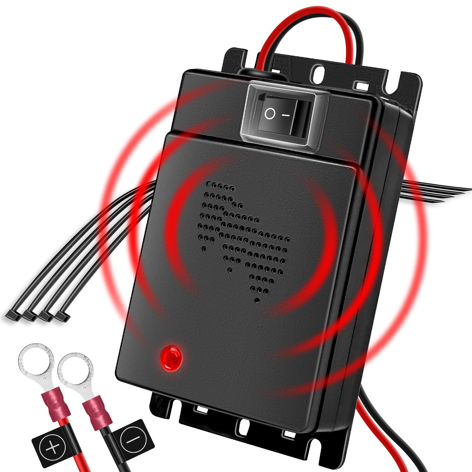 GizmoVine Marderschreck Auto, Marderabwehr Auto,Marderschutz für Auto,Marderschreck Mit Ultrasound,Langfristiger Mader Abwehr,Marderschutz im Motorraum Mit Anschluss an 12V Autobatterie Angebot bei HelloDeals