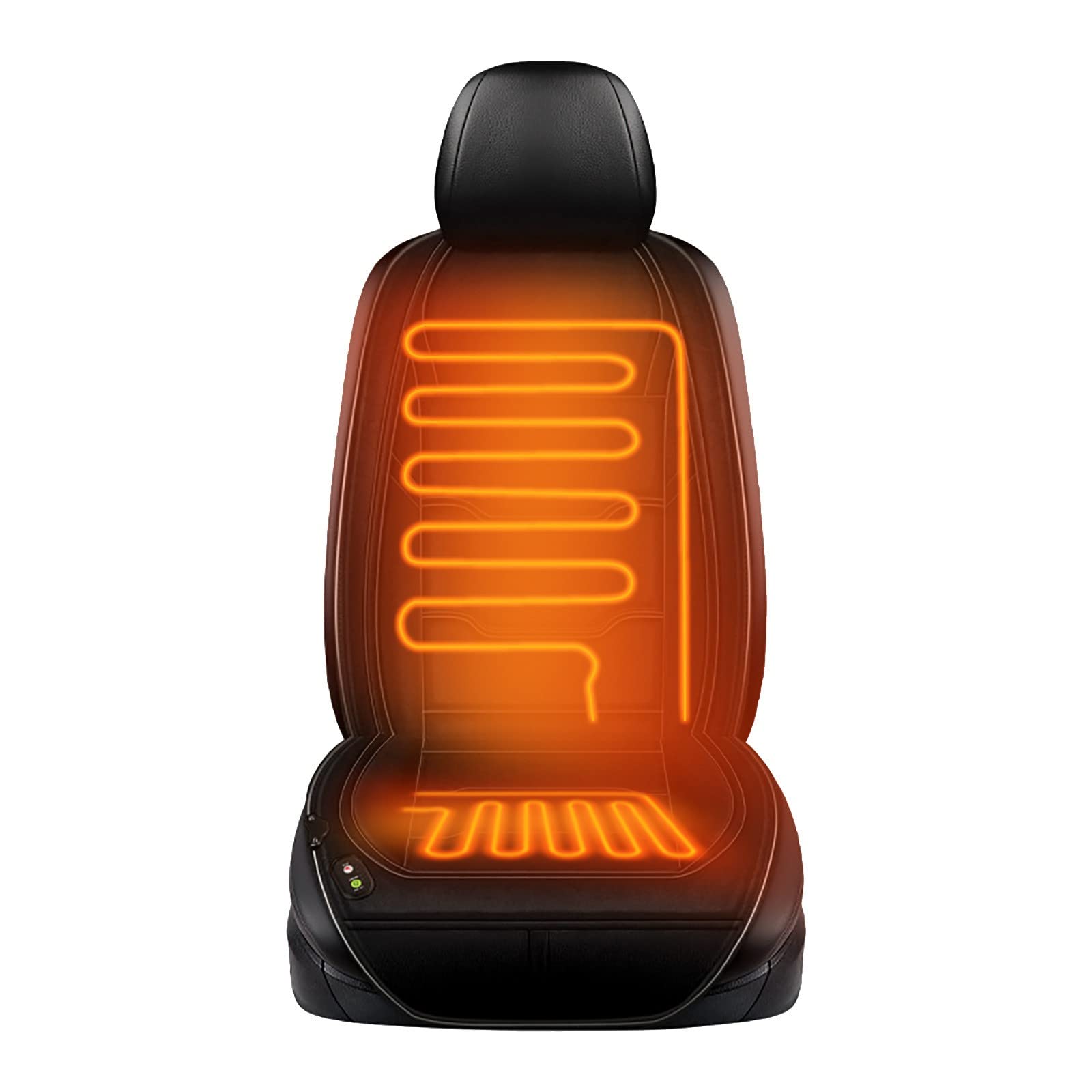 Auto Sitz Auflage, Winter Sitzpolster Auto Universelles Autositzauflag Vordersitz Sitzkissen Car Erwachsene LKW,SUV Oder Transporter (Schwarz) Angebot bei HelloDeals